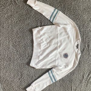 White LA heart  pullover brand new